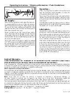 Preview for 4 page of Sunex Tools SXC202 Operating Instructions Manual