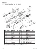 Предварительный просмотр 3 страницы Sunex Tools SXC205 Operating Instructions Manual