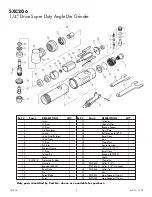 Предварительный просмотр 3 страницы Sunex Tools SXC206 Operating Instructions Manual