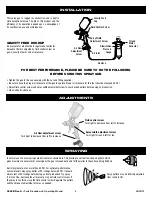 Preview for 4 page of Sunex 9002B Operating Instructions, Warning Information, Parts Breakdown