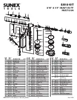 Preview for 3 page of Sunex SX1819T Operating Instructions Manual