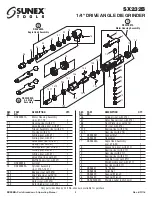 Preview for 3 page of Sunex SX232B Operating Instructions Manual