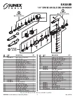 Предварительный просмотр 3 страницы Sunex SX232B Operating Instructions Manual