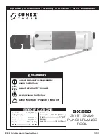 Sunex SX280 Operating Instructions preview