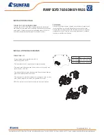 Предварительный просмотр 1 страницы Sunfab SCPD 70/36 DIN BY-PASS Instruction Manual