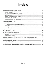 Preview for 2 page of SUNFEEL CGS185SB Instruction Booklet