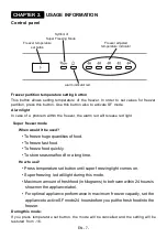 Preview for 8 page of SUNFEEL CGS185SB Instruction Booklet