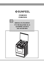 Предварительный просмотр 58 страницы SUNFEEL CO4462WB Operating And Installation Instructions