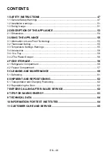 Preview for 46 page of SUNFEEL FG1443E User Manual