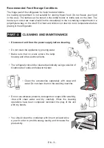 Предварительный просмотр 9 страницы SUNFEEL FG854SC A+ Instruction Booklet