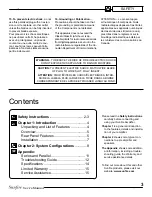 Preview for 3 page of Sunfire 913-047-00 User Manual