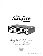 Preview for 16 page of Sunfire 913-047-00 User Manual