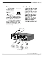 Preview for 17 page of Sunfire Architectural Choice Series II User Manual