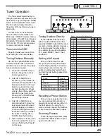 Preview for 45 page of Sunfire Bob carver's Ultimate receiver User Manual