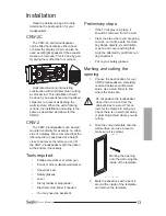 Preview for 13 page of Sunfire CRW-2 Installation Instructions And User Manual