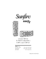 Preview for 20 page of Sunfire CRW-2 Installation Instructions And User Manual