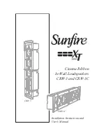 Sunfire CRW-3 Installation Instructions And User Manual preview