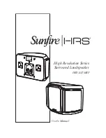 Sunfire HRS HRS-SAT4BIP User Manual preview