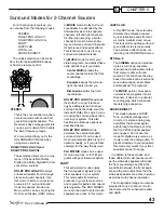 Preview for 43 page of Sunfire Radio User Manual