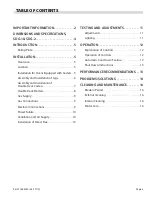 Preview for 3 page of Sunfire SDG-1 Installation And Operation Manual