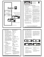 Sunfire SDSWiTX Quick Start Manual preview