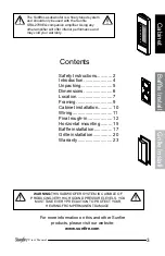 Предварительный просмотр 3 страницы Sunfire SubRosa SRS-210W-B Installation Instructions Manual