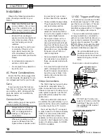 Preview for 14 page of Sunfire TGR-3 User Manual