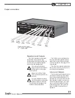 Preview for 23 page of Sunfire TGR-3 User Manual