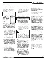 Preview for 27 page of Sunfire TGR-3 User Manual