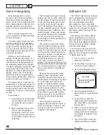 Preview for 48 page of Sunfire TGR-3 User Manual