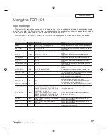 Preview for 37 page of Sunfire TGR-401 User Manual