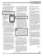 Preview for 27 page of Sunfire Theater Grand Processor III User Manual