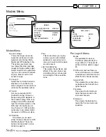 Preview for 33 page of Sunfire Theater Grand Processor III User Manual