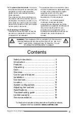 Предварительный просмотр 3 страницы Sunfire True Subwoofer Architectural User Manual