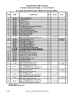 Preview for 8 page of Sunfire X24 Parts List