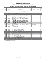 Preview for 11 page of Sunfire X24 Parts List