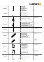 Preview for 42 page of SUNFLEX SF112 Assembly Instructions Manual