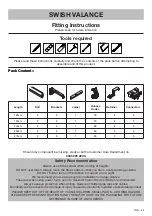 SUNFLEX SWISH VALANCE Fitting Instructions preview