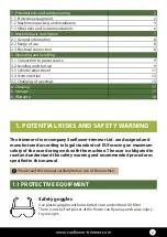 Preview for 3 page of SUNFLOWER TRIMMER BUCKER-L User Manual And Warranty Form