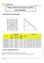 Preview for 3 page of SUNFLOWER SF-B Series Installation Manual