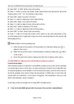 Preview for 19 page of SUNFLOWER SR81Q Operation Instruction Manual