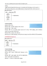 Preview for 54 page of SUNFLOWER SR81Q Operation Instruction Manual