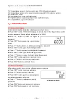 Preview for 14 page of SUNFLOWER SR868C8 Installation And Operating Manual