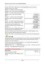 Preview for 35 page of SUNFLOWER SR868C8 Installation And Operating Manual