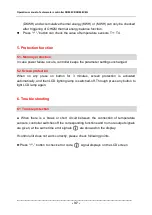 Preview for 38 page of SUNFLOWER SR868C8 Installation And Operating Manual