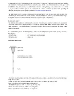 Предварительный просмотр 2 страницы Sunforce SOLAR GARDEN LIGHTS User Manual