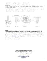 Предварительный просмотр 7 страницы Sunforce SOLAR GARDEN LIGHTS User Manual