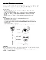 Предварительный просмотр 2 страницы Sunforce SOLAR User Manual