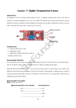 Предварительный просмотр 38 страницы SunFounder Sensor Kit V1.0 Manual