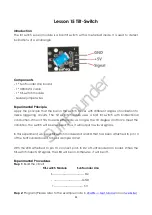 Предварительный просмотр 47 страницы SunFounder Sensor Kit V1.0 Manual